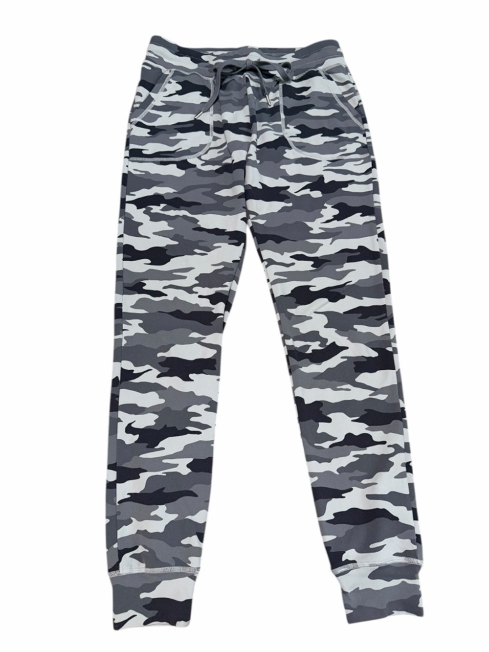 ZYIA‎ Active Women's Unwind Joggers | Gray Camo | XS